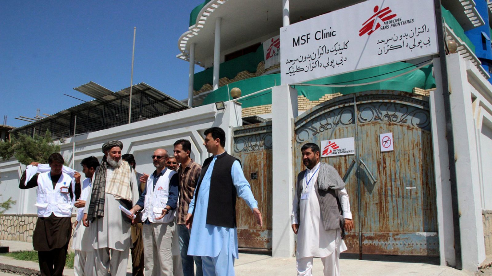 MSF reopened its clinic in Kunduz