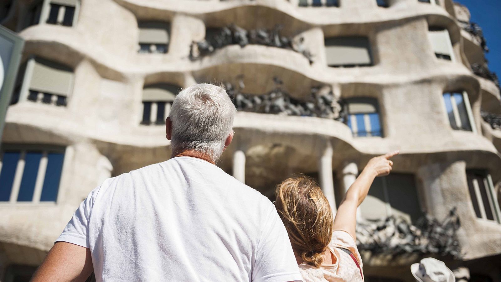 'Cinc dies a...' visita La Pedrera