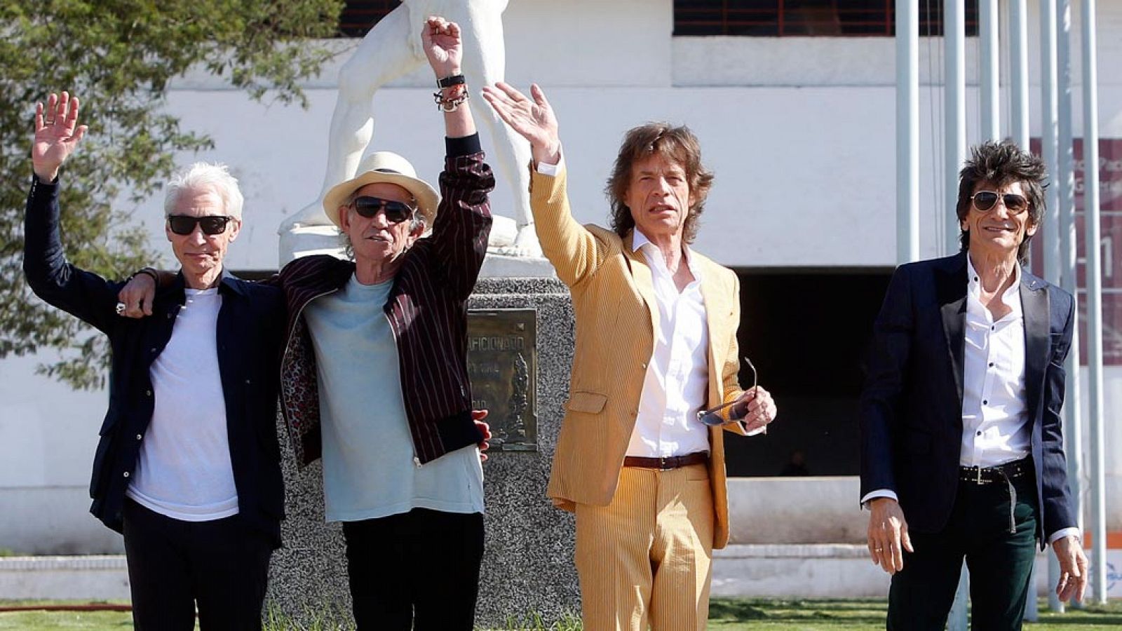 Imagen de archivo de los miembros de la banda británica Rolling Stones