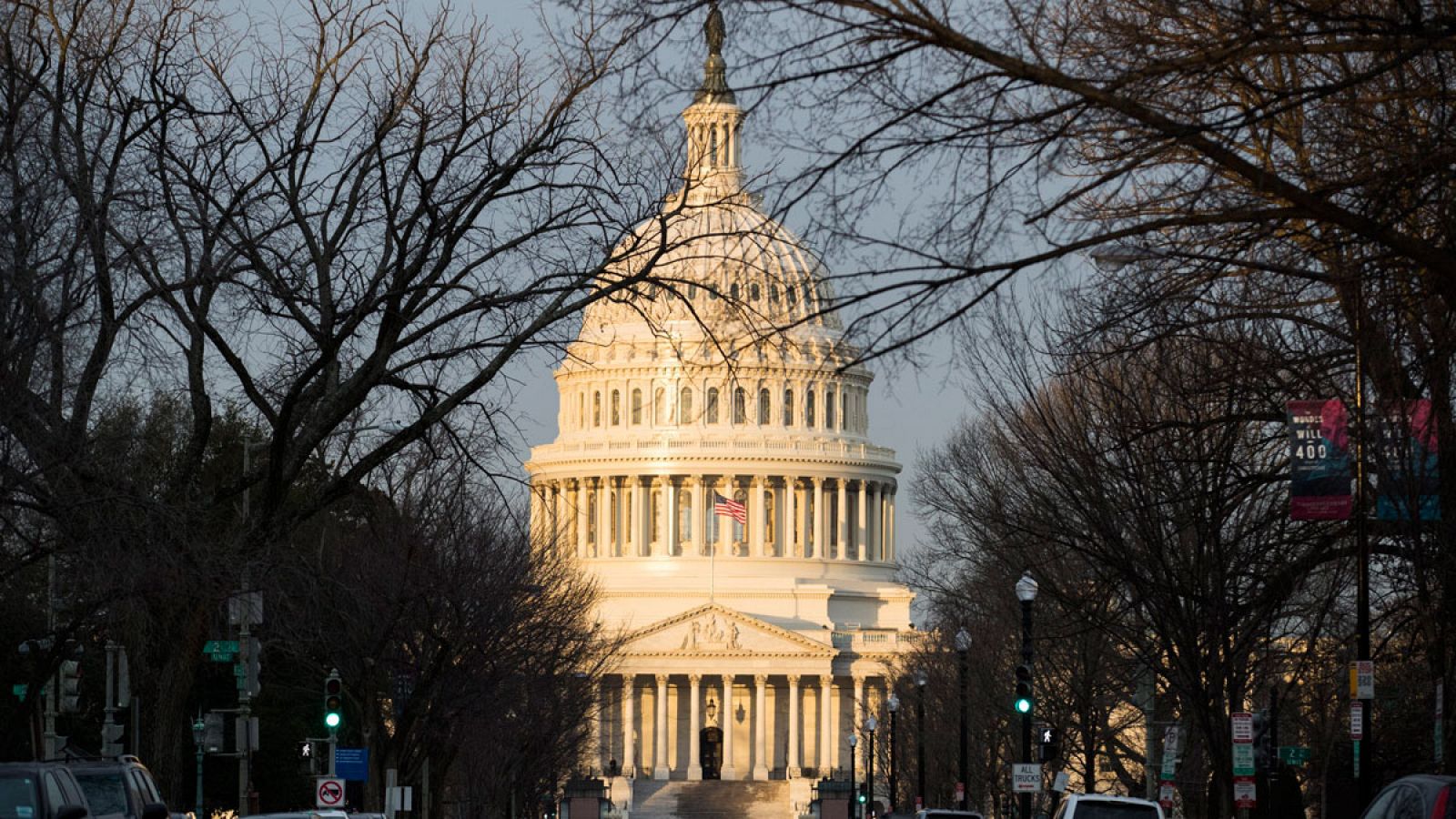Vista del Capitolio al amanecer en Washington DC (Estados Unidos) el pasado enero de 2017.