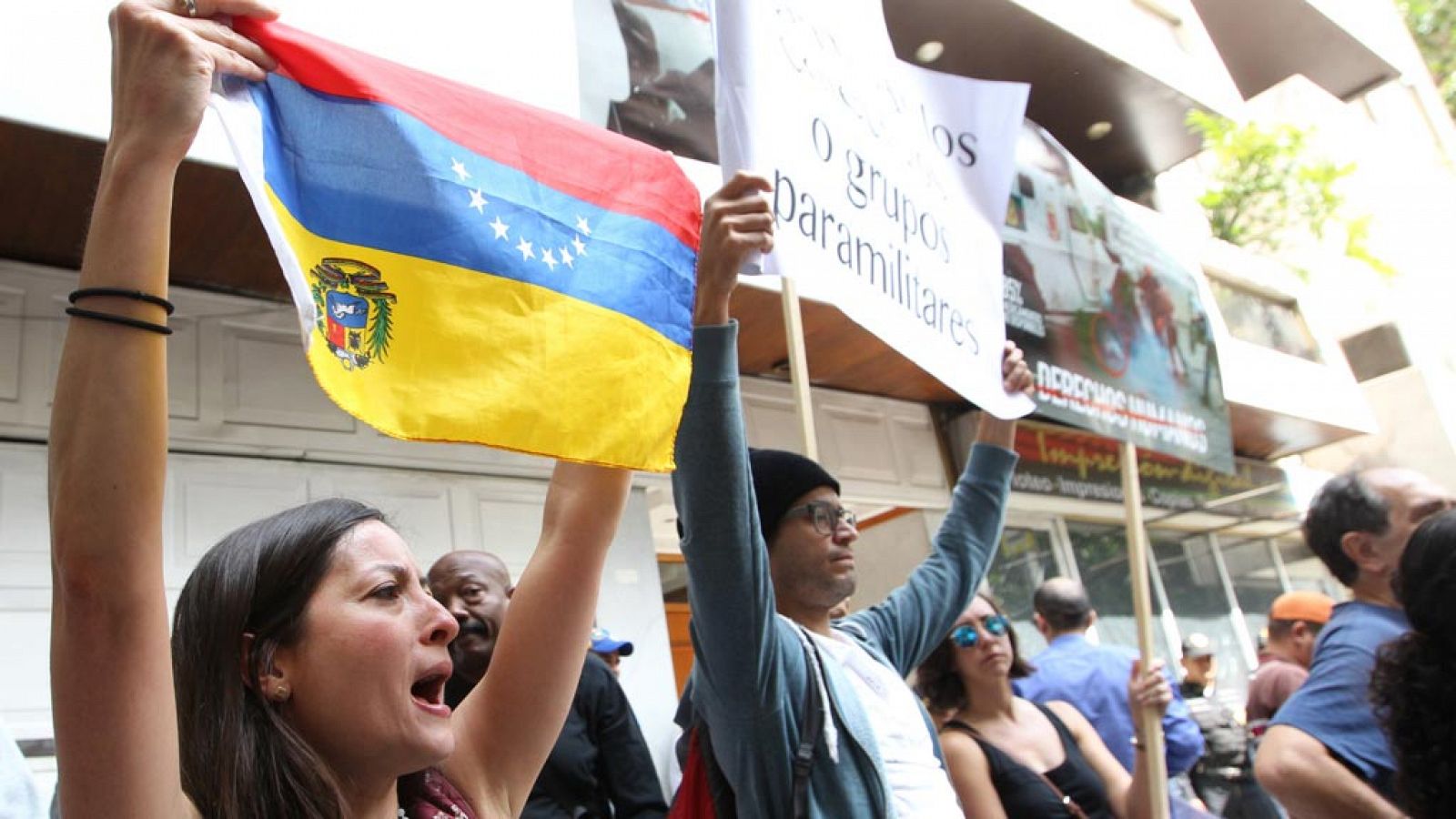 Manifestación celebrada en Ciudad de México en contra de la Constituyente