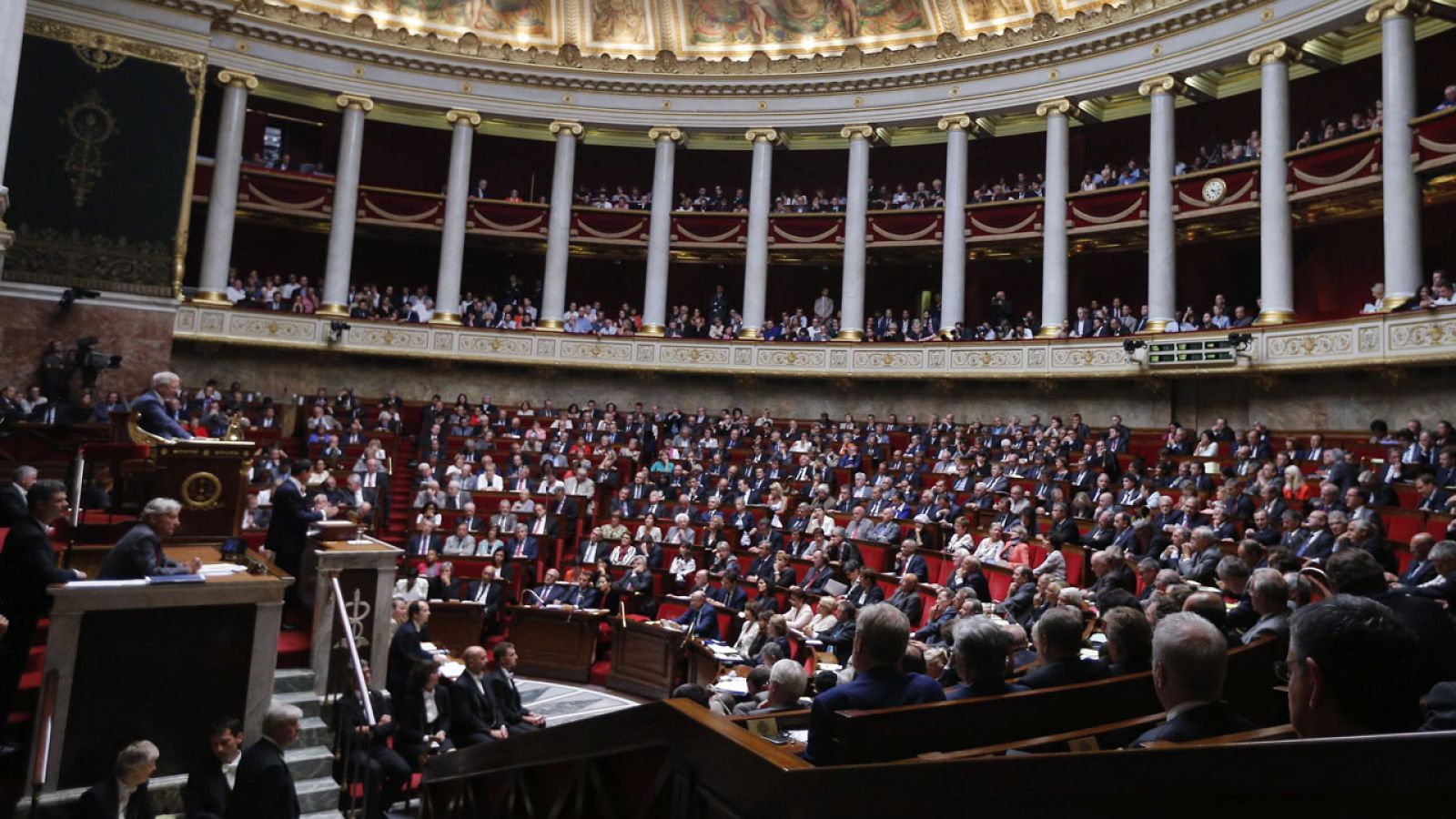 Asamblea Nacional de Francia, imagen de archivo