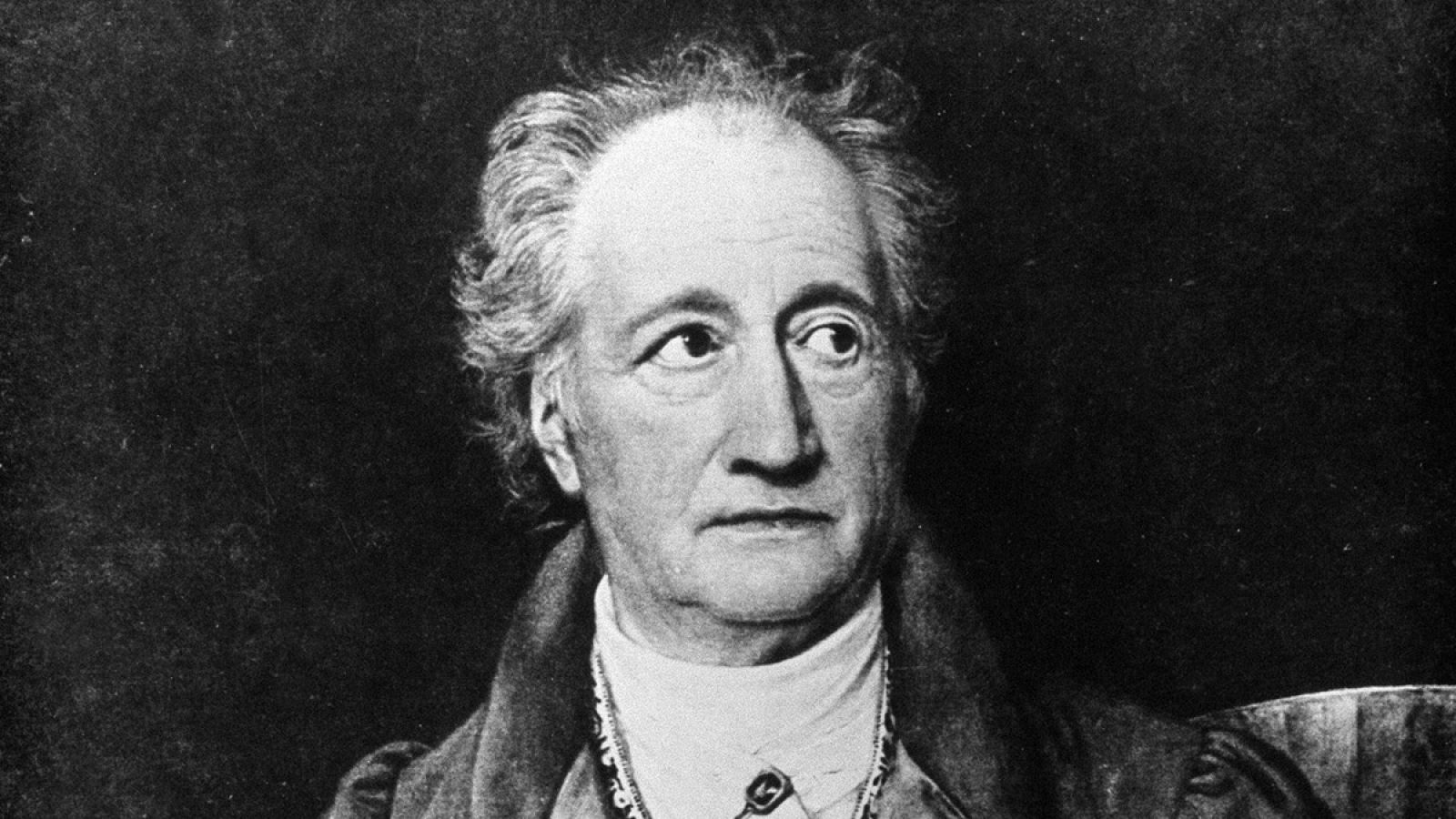 El poeta y escritor alemán Johann Wolfgang von Goethe.