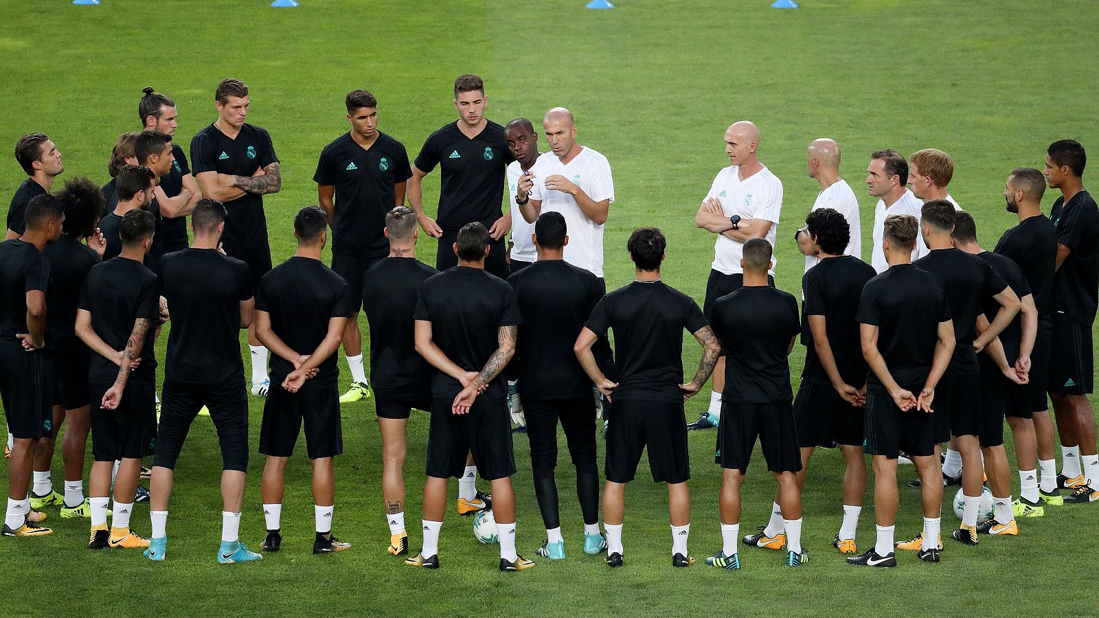 Entrenamiento del Real Madrid