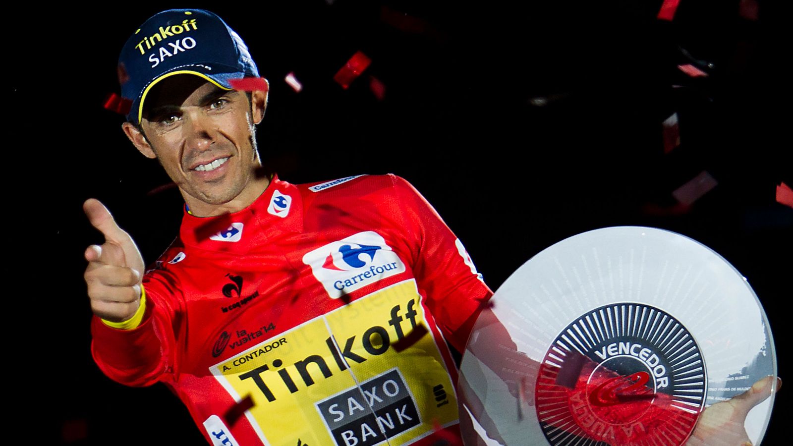Alberto Contador lucirá el 1 en La Vuelta