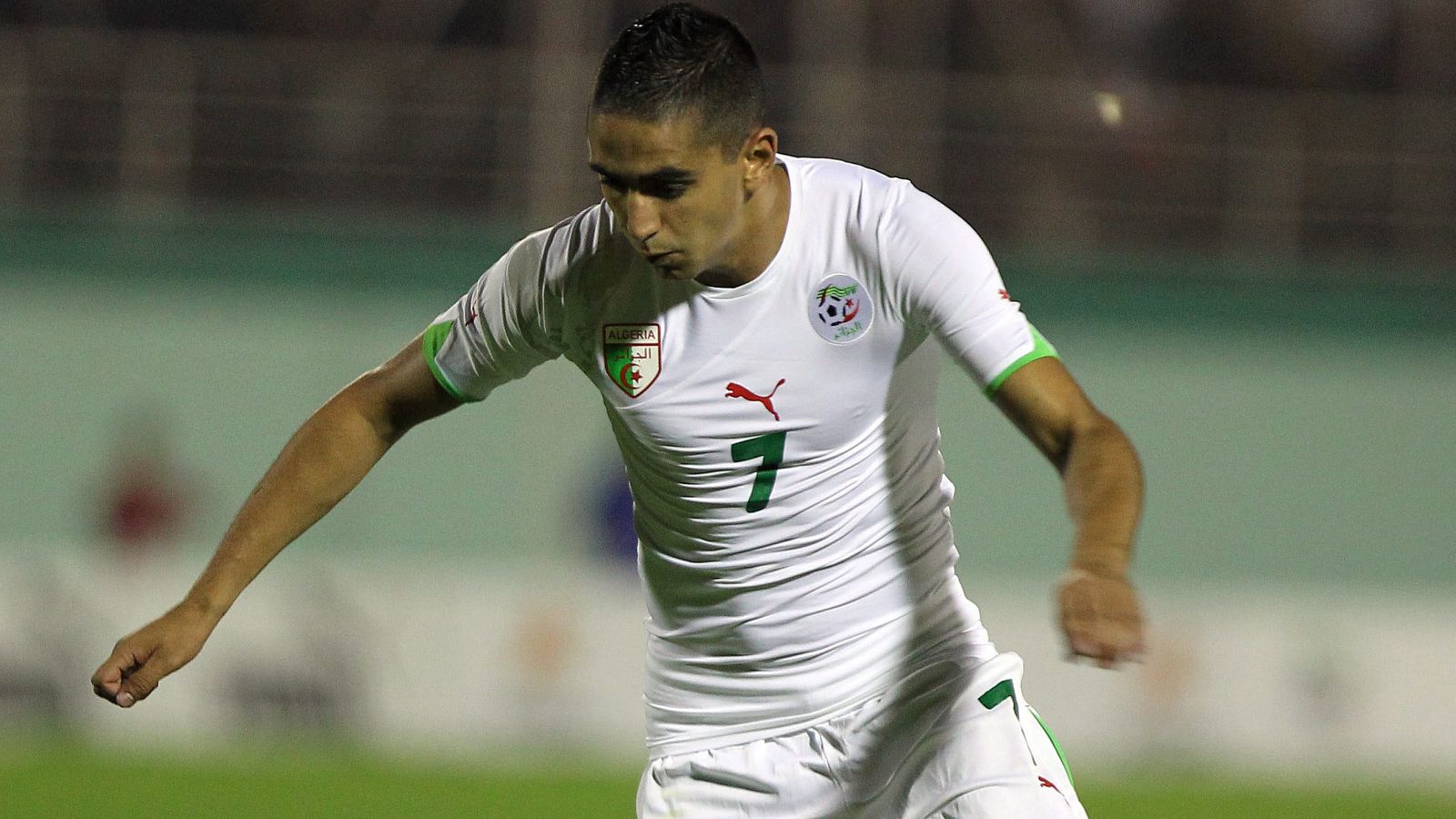 El jugador de Argelia Ryad Boudebouz