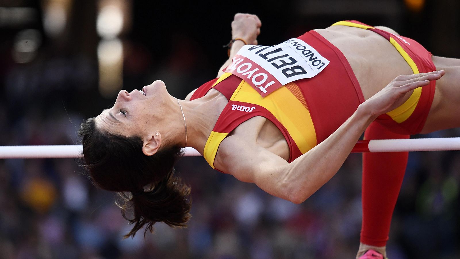 La saltadora española Ruth Beitia