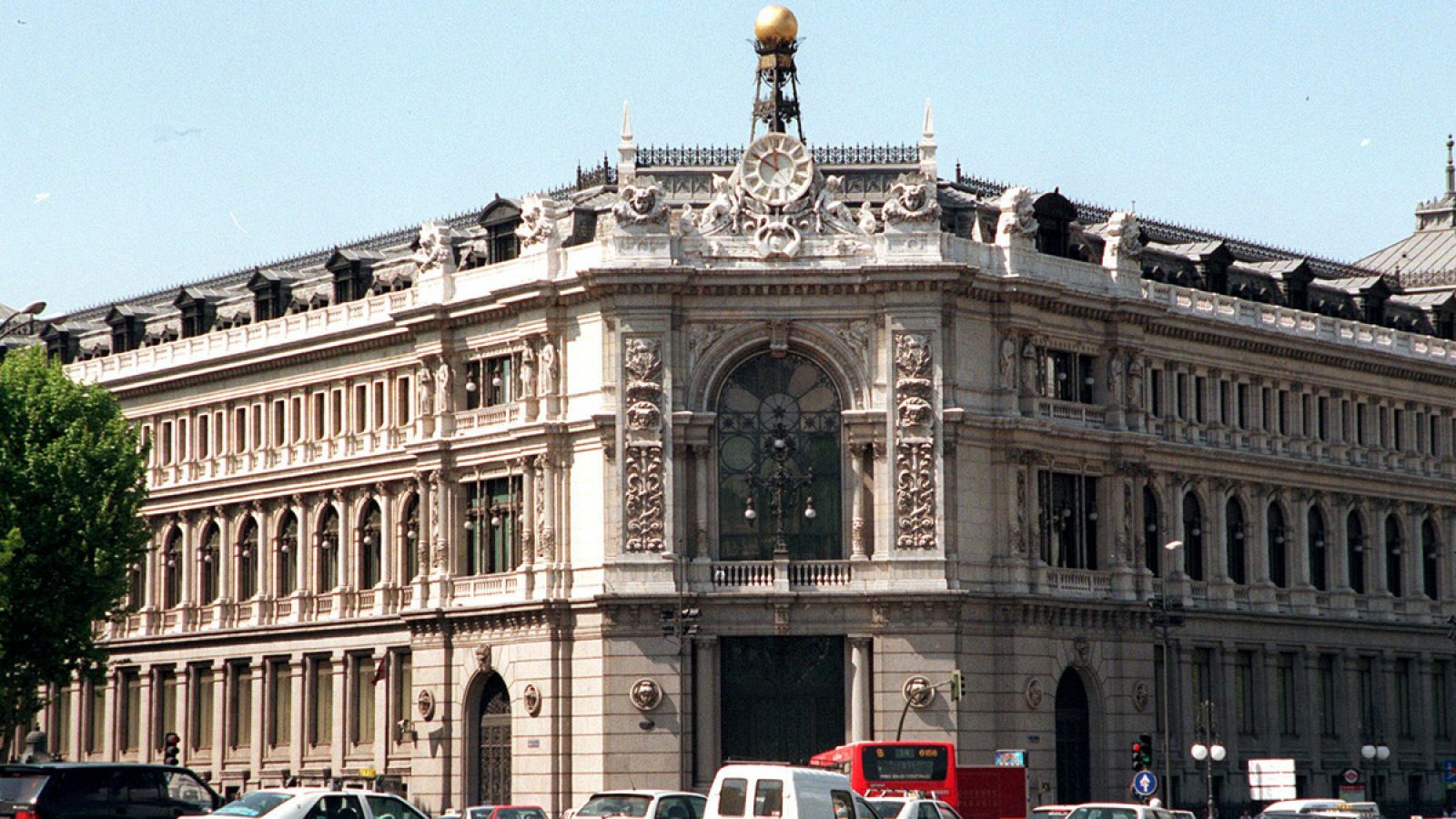Fotografía de archivo de la sede del Banco de España en Madrid