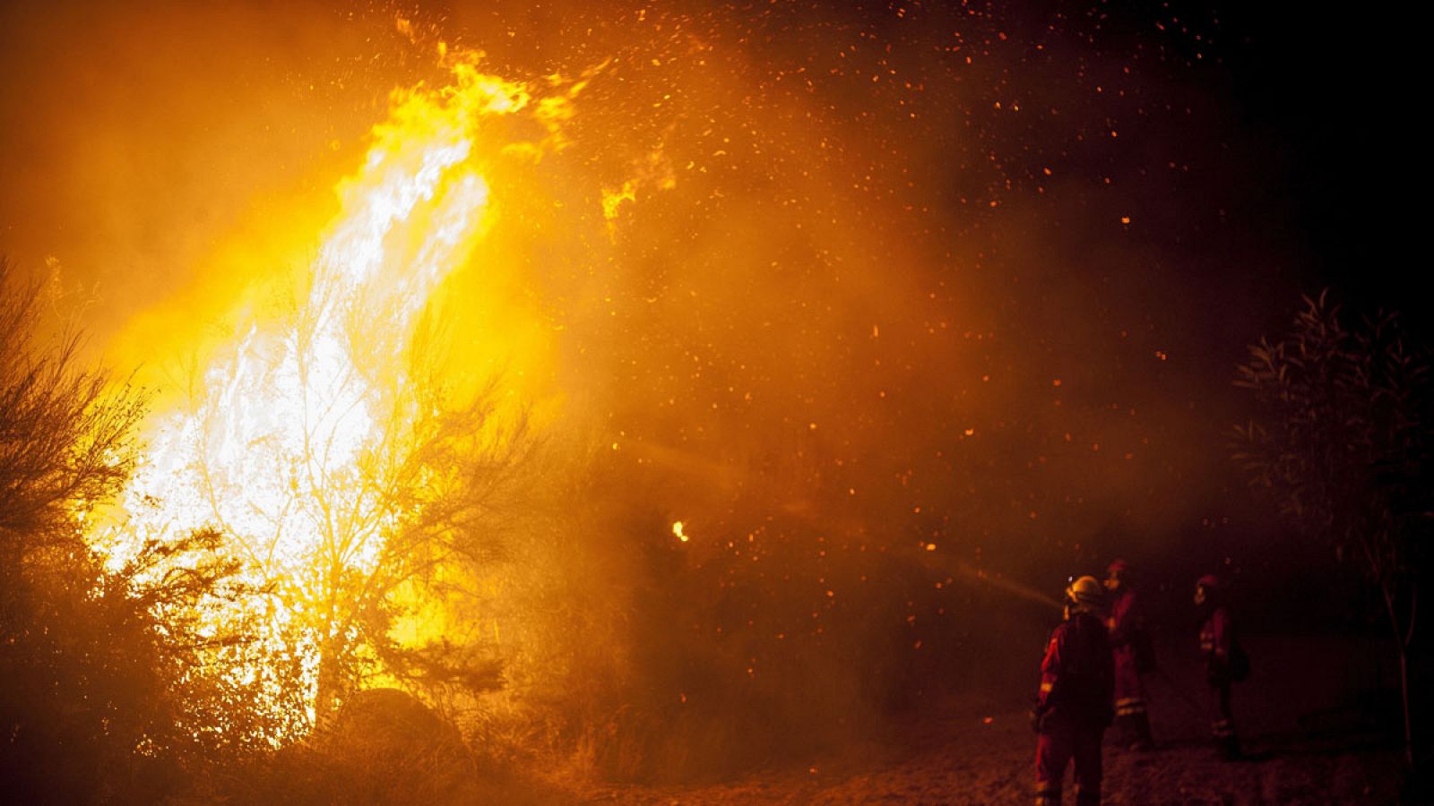 Los incendios de este año en España cuadruplican la superficie calcinada en 2016