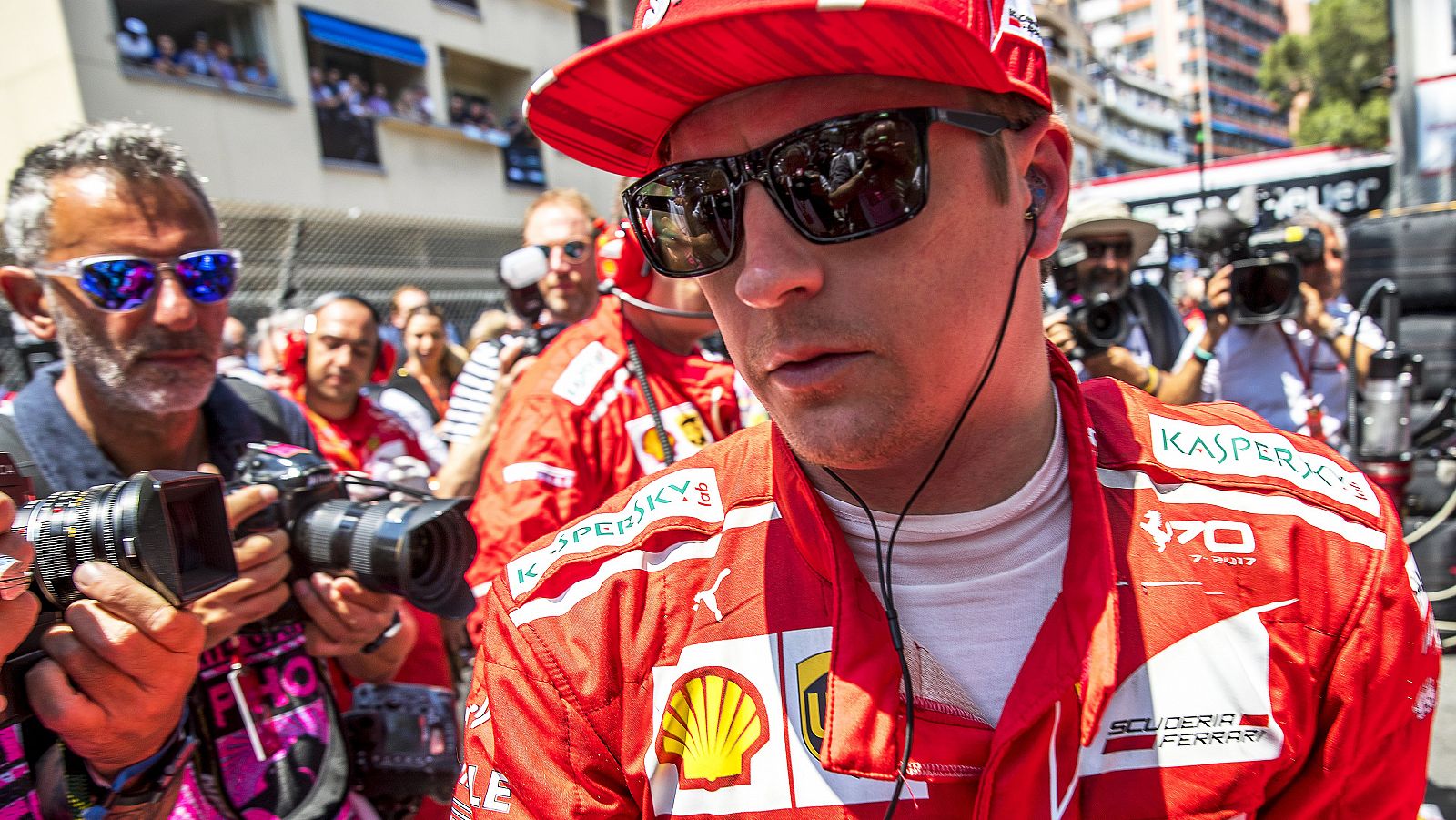 El piloto finlandés Kimi Raikkonen, un año más en Ferrari