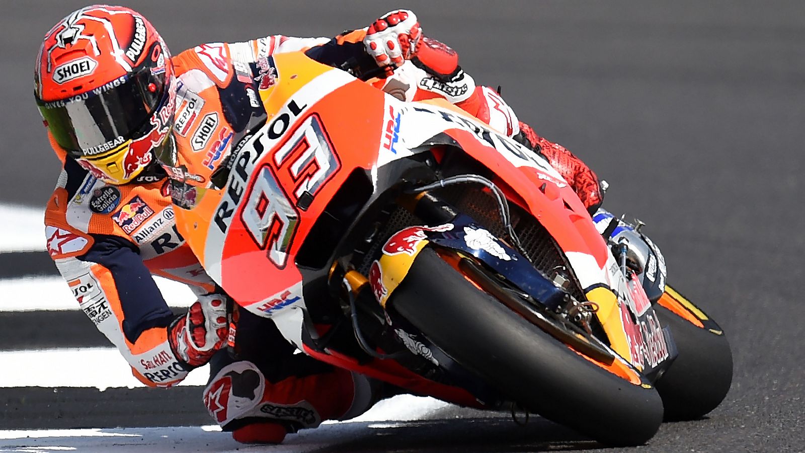 El piloto español Marc Márquez, pole en Silverstone