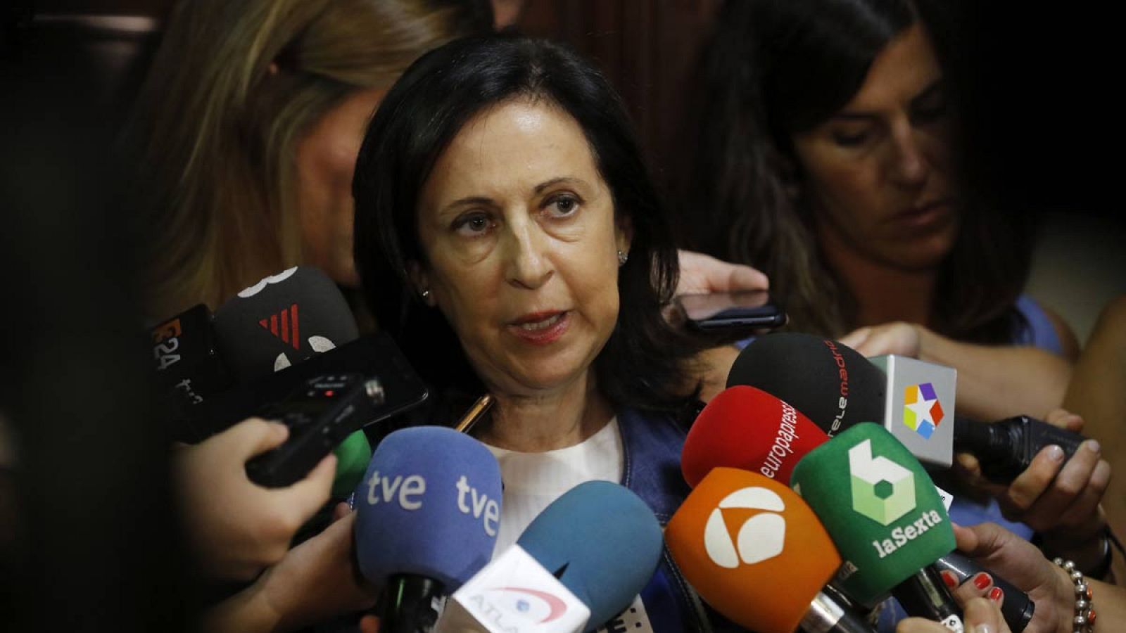 Margarita Robles, portavoz parlamentaria del PSOE.