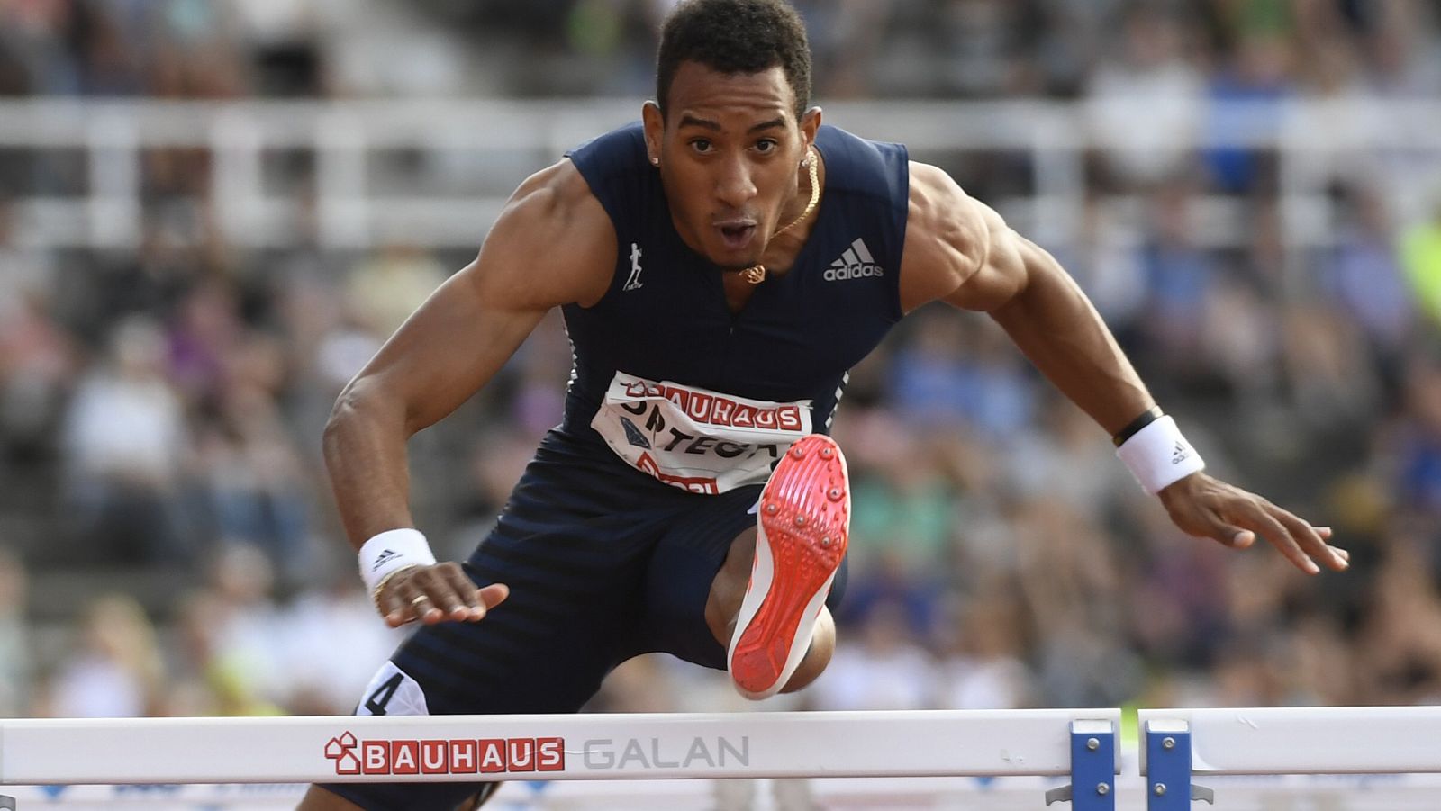 Orlando Ortega, en acción durante la Diamond League.