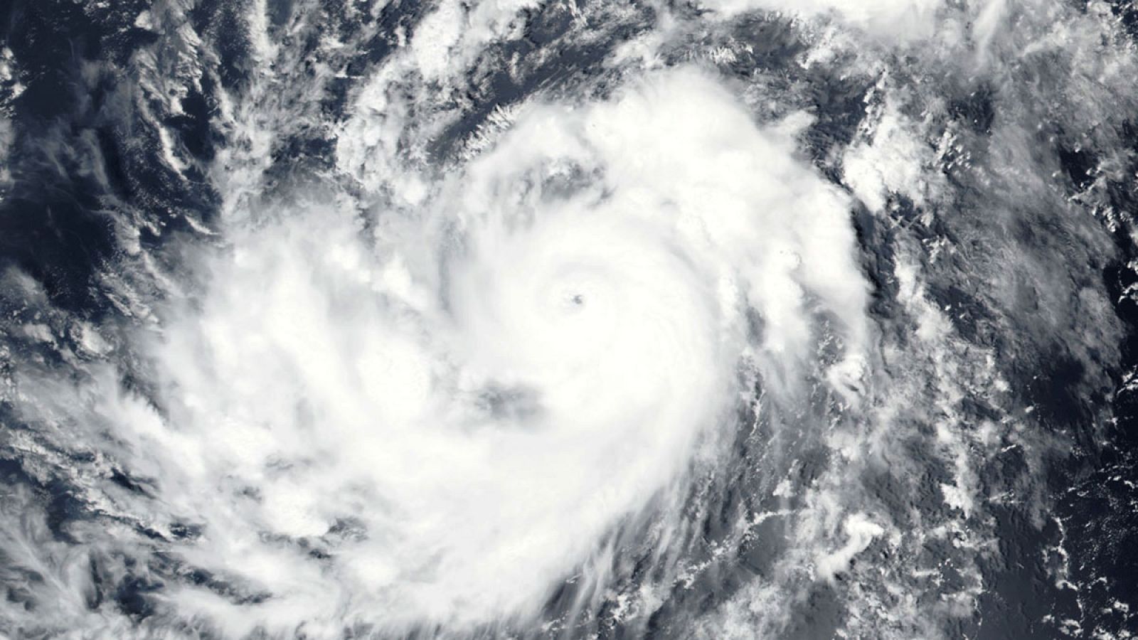 Imagen por satélite del huracán Irma.