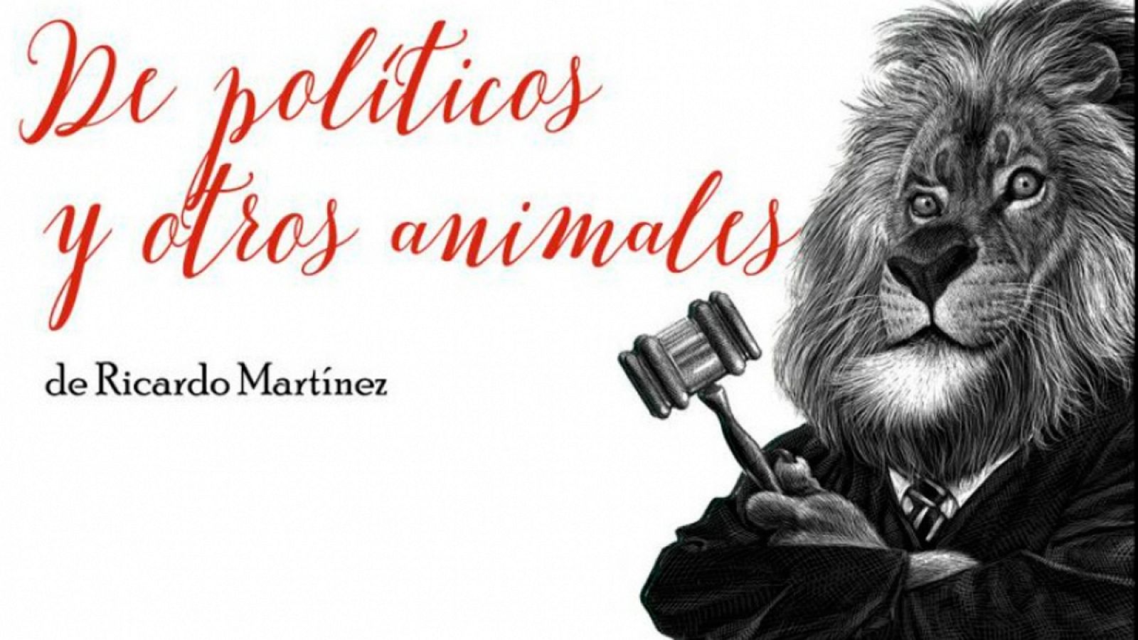 Cartel de la exposición 'De políticos y otros animales'