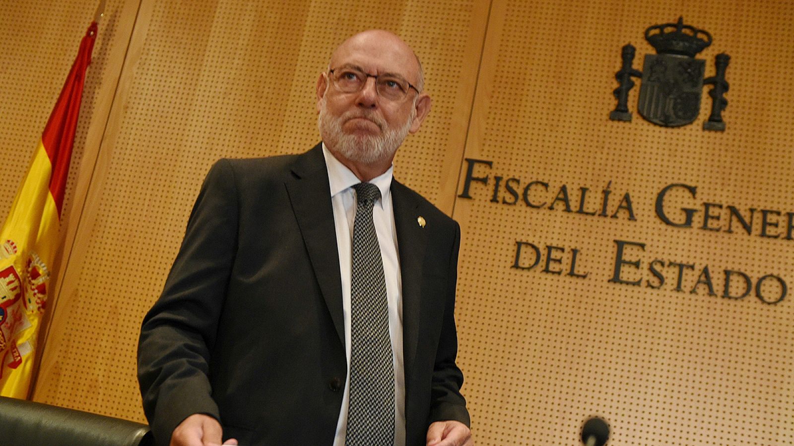 El fiscal general del Estado, José Manuel Maza