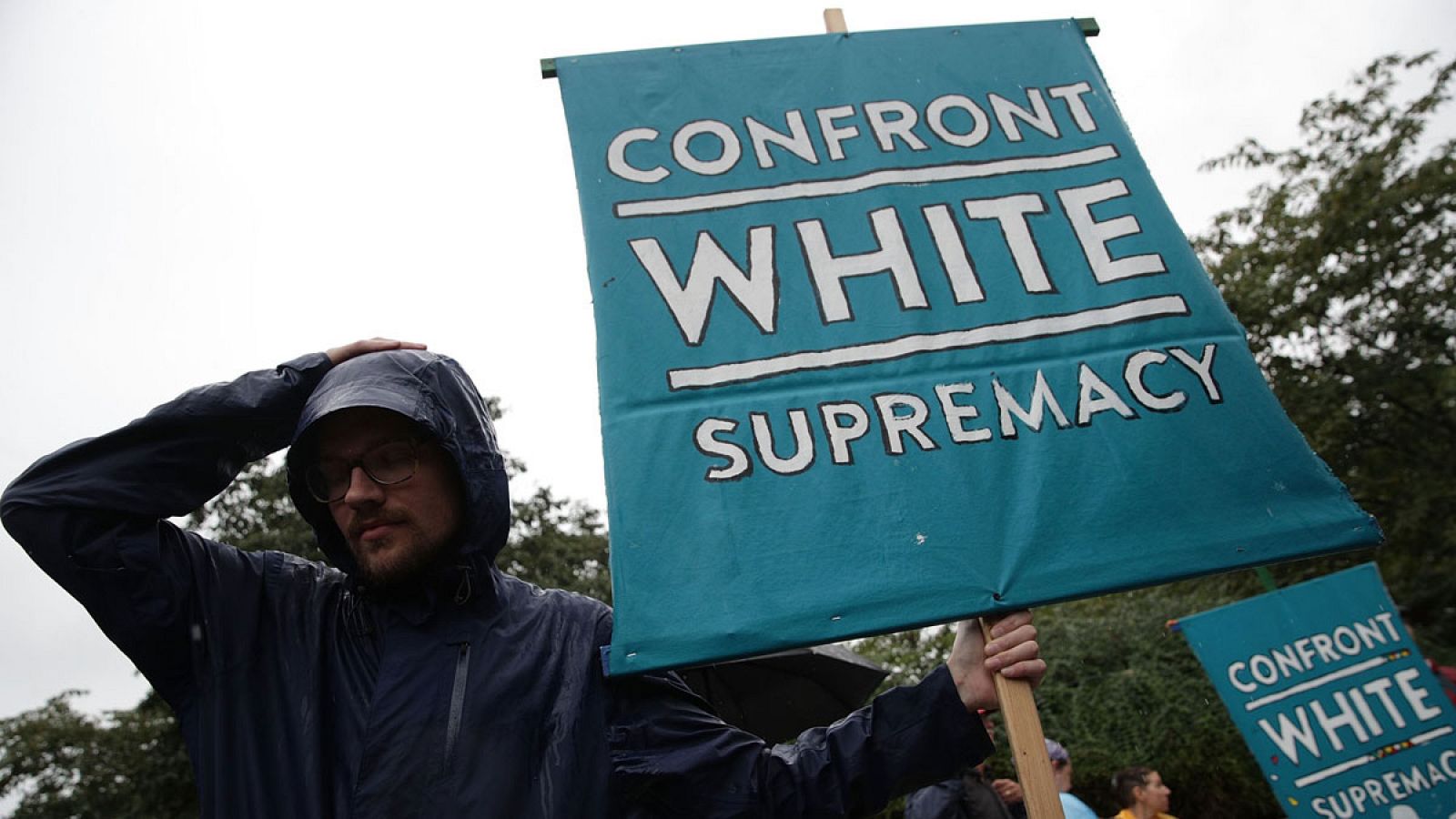 Manifestación contra los supremacistas blancos en Washington DC el pasado 6 de sepiembre de 2017.