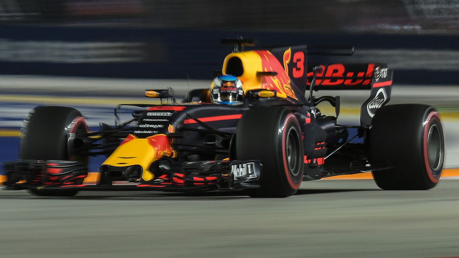 El piloto australiano Daniel Ricciardo, de Red Bull.
