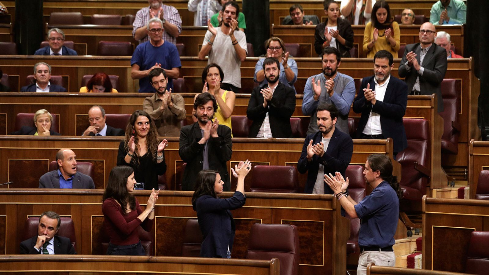El Congreso se convierte en una una olla a presión por Cataluña