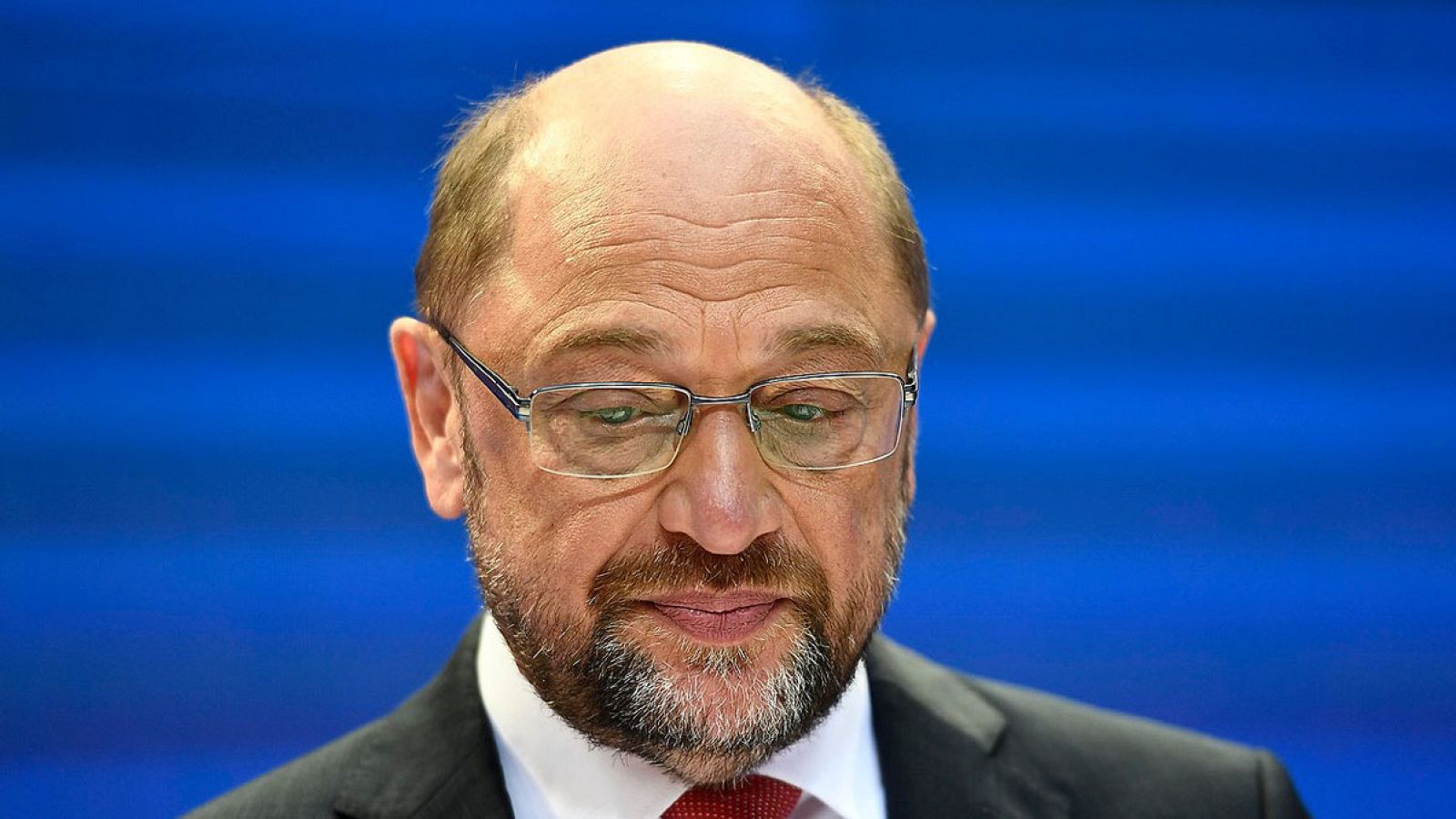 El líder del Partido Socialdemócrata (SPD), Martin Schulz, ofrece una rueda de prensa en Berlín