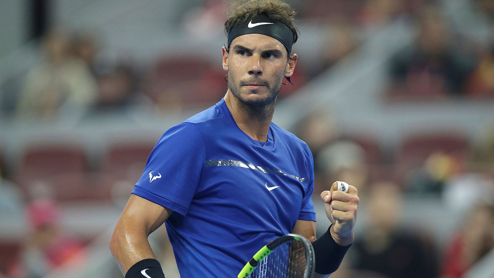 Rafa Nadal, en la final del Abierto de China.