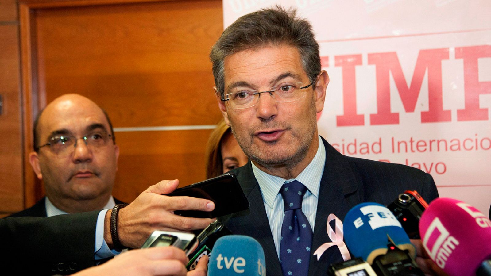 El ministro de Justicia Rafael Catalá interviene en unas jornadas de la Universidad Internacional Menéndez Pelayo en Cuenca