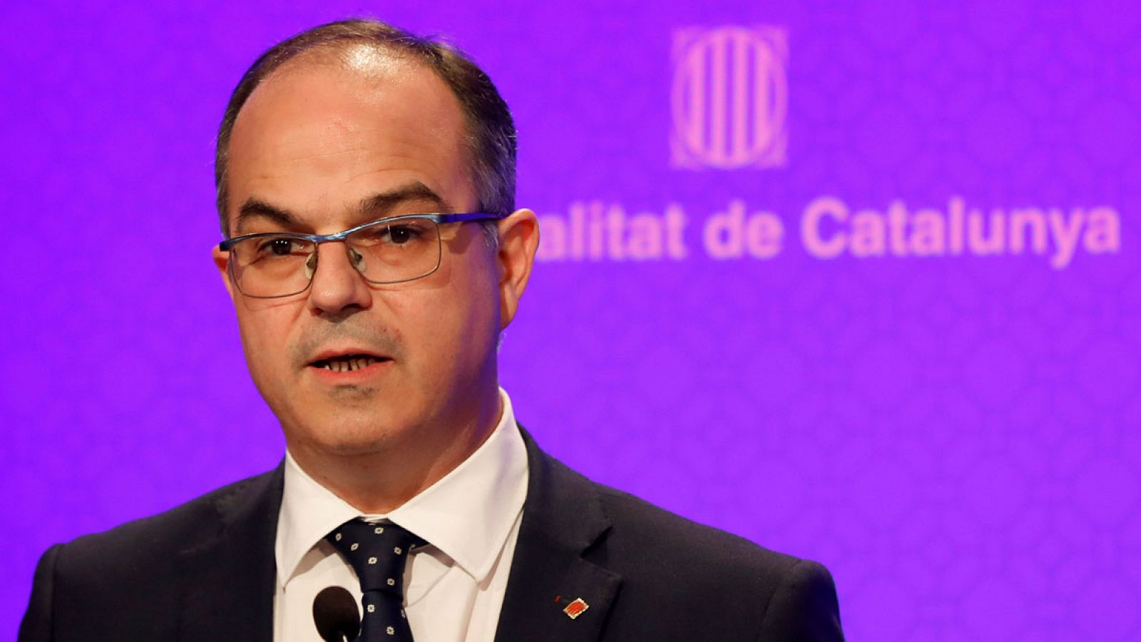 El conseller de Presidencia y portavoz del Govern catalán, Jordi Turull.