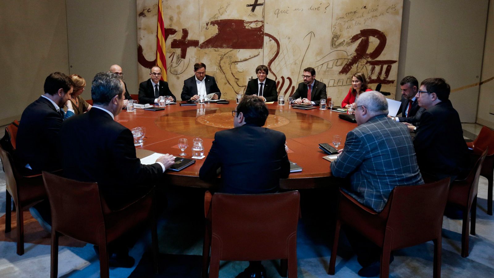 El Govern catalán, en una imagen de archivo