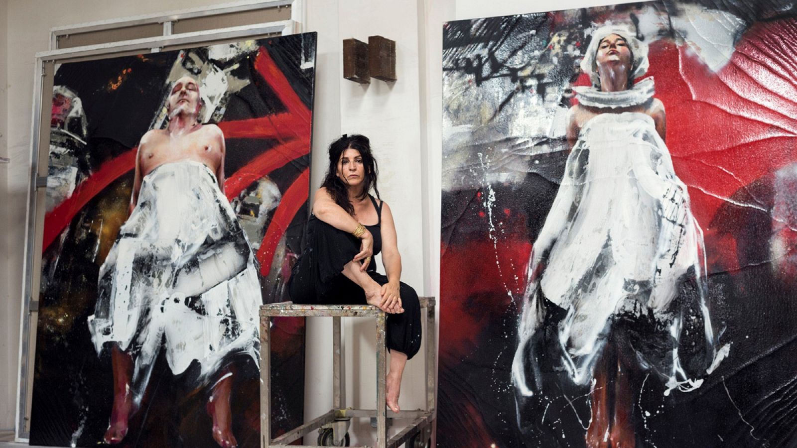 La artista española Lita Cabellut es una de las más cotizadas del mundo