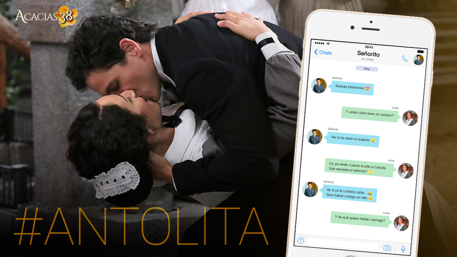 ¿Cómo habría sido la historia de amor de Antoñito y Lolita con Whatsapp?