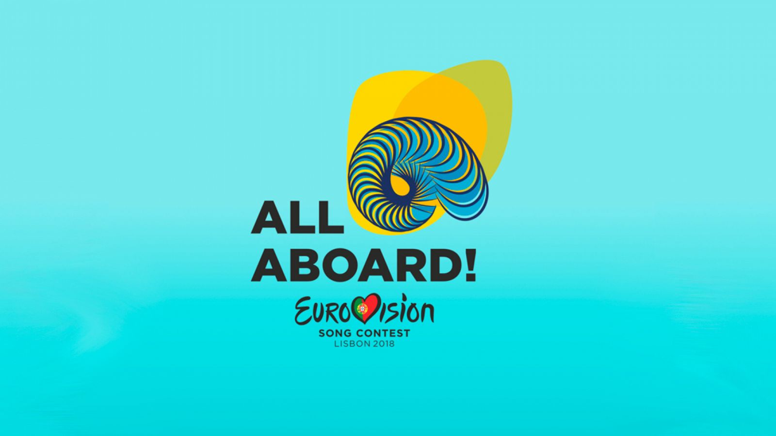 Eurovisión 2018: Portugal se inspira en el océano para crear el logo y eslogan
