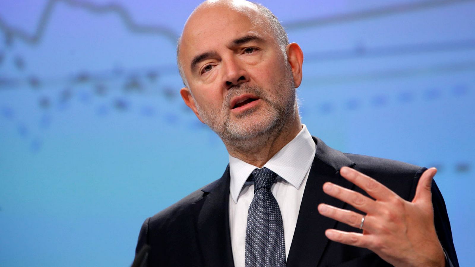 El comisario de Asuntos Económicos de la UE, Pierre Moscovici