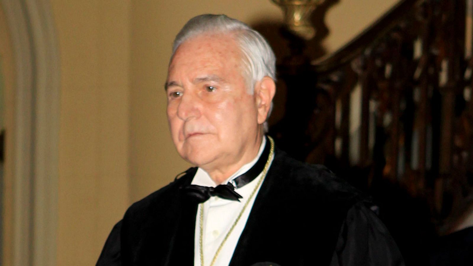 Carlos Dívar, expresidente del Tribunal Supremo, en una imagen de archivo
