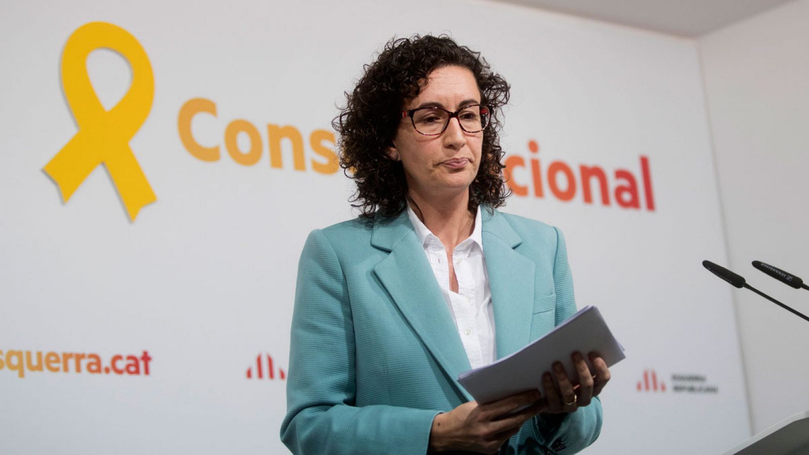 La secretaria general de ERC, Marta Rovira