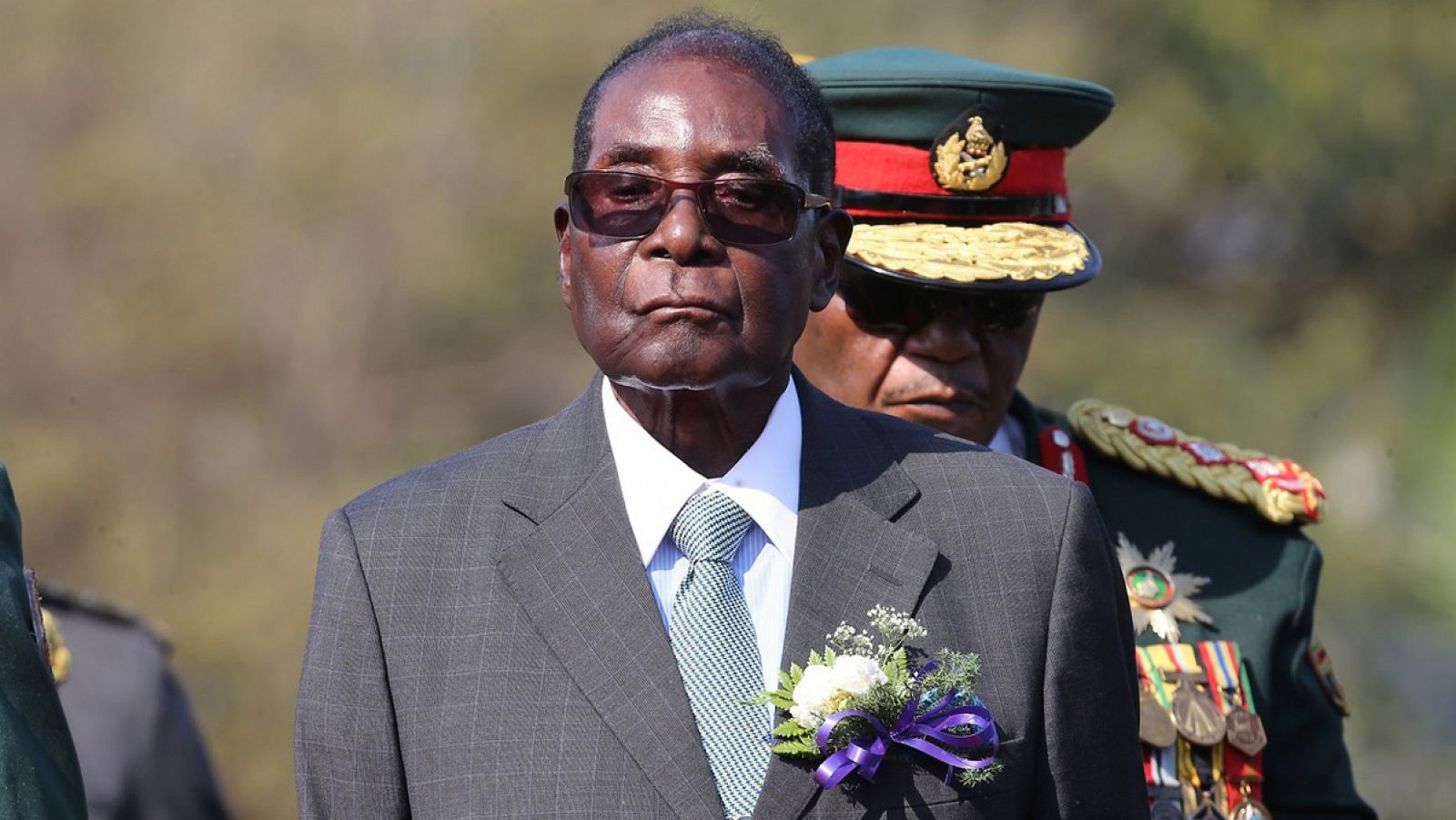 Foto de archivo del presidente de Zimbabue, Robert Mugabe