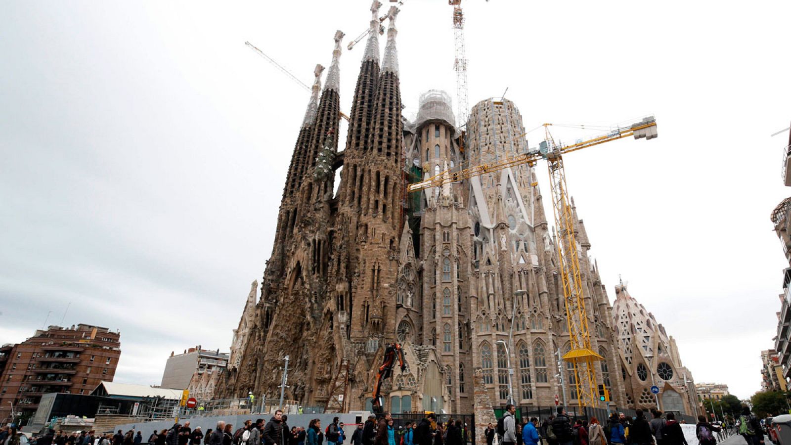La Sagrada Familia, uno de los principales atractivos turísticos de Barcelona