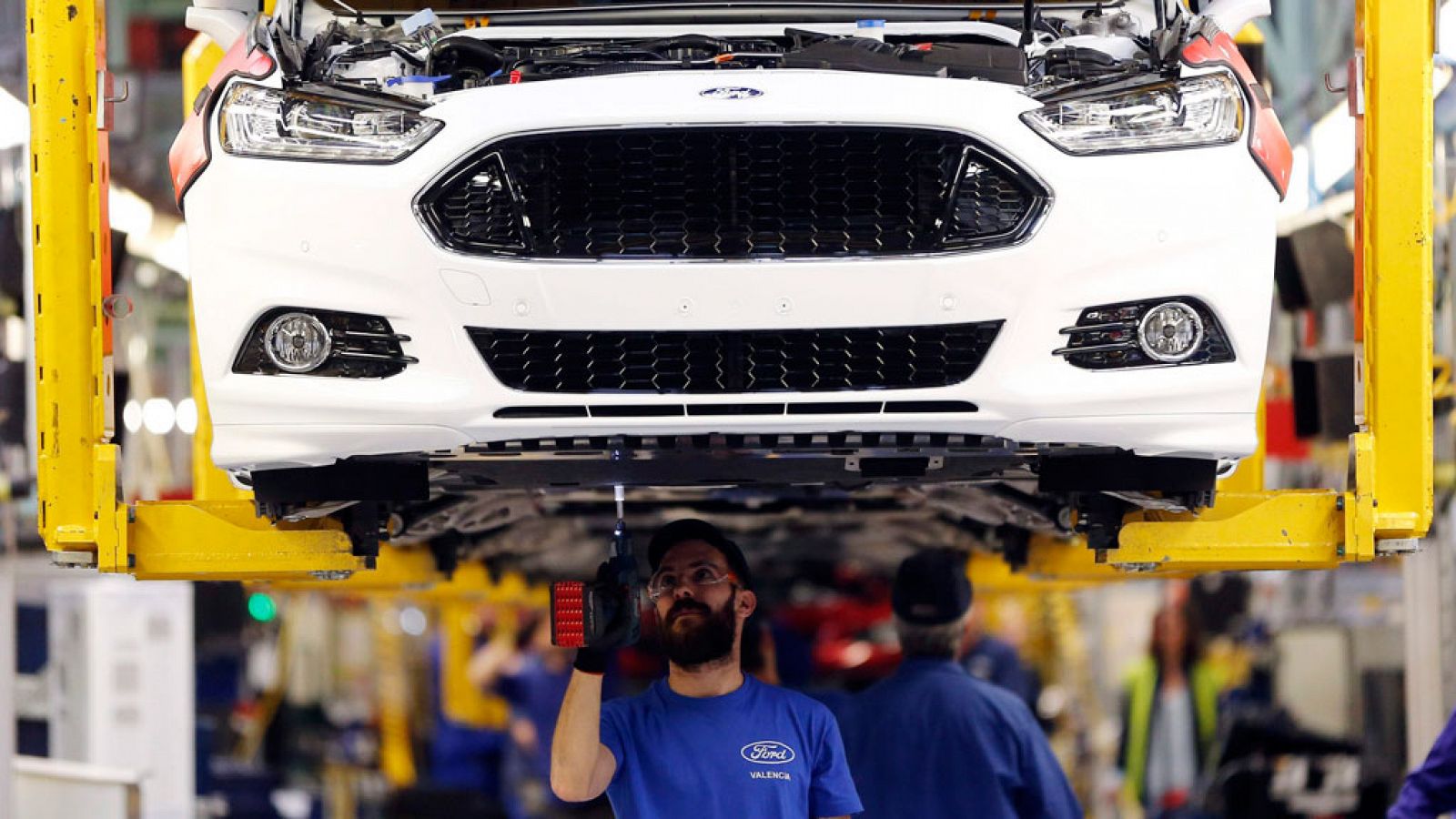 Imagen de archivo de la planta de Ford en Almussafes, en Valencia