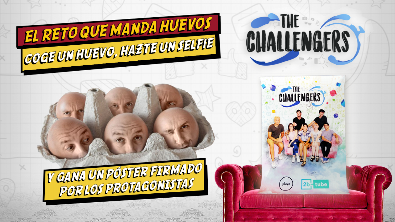 El reto de los huevos, el segundo concurso de 'The Challengers'