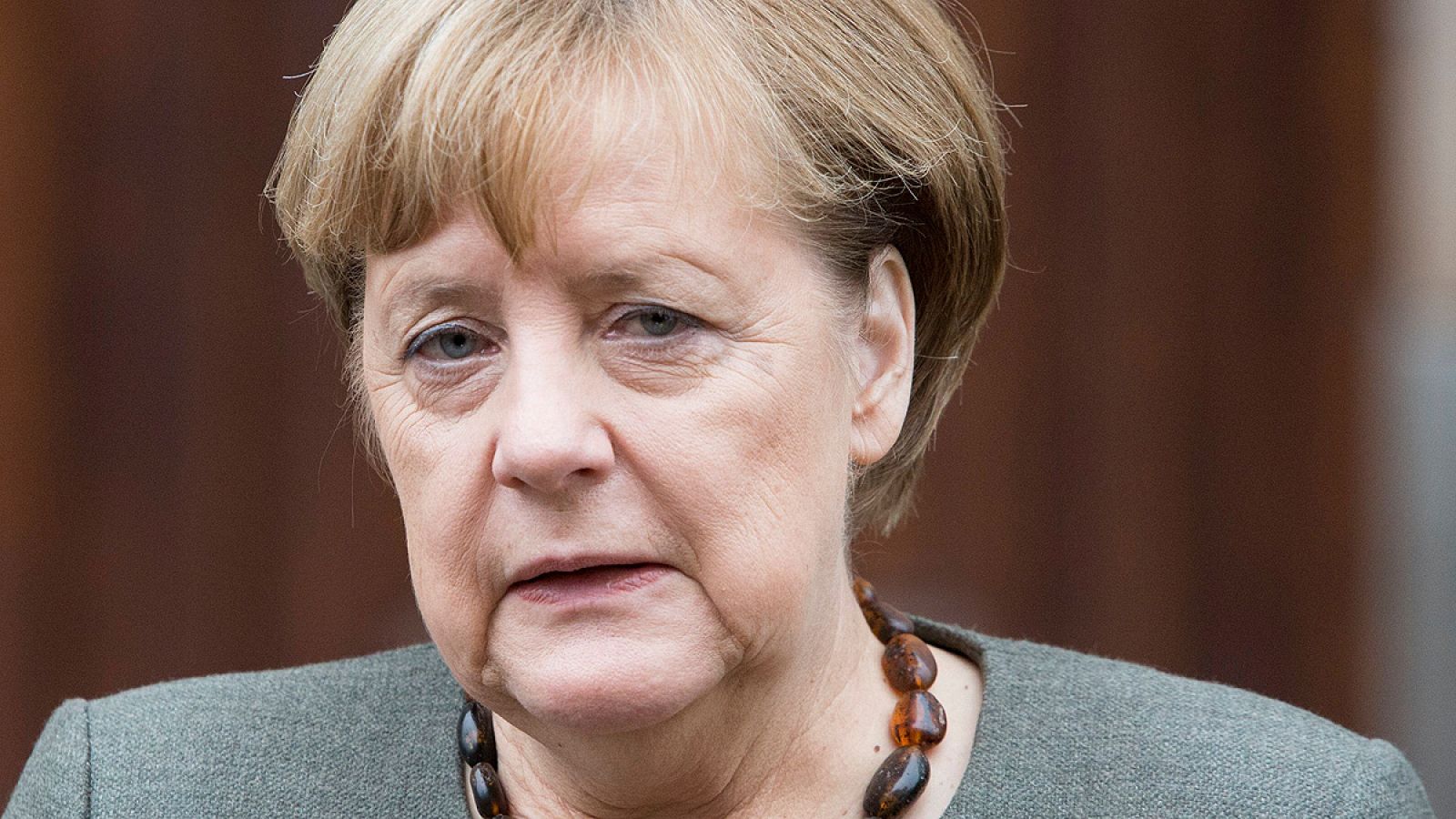 La canciller alemana, Angela Merkel, llega a la última ronda de negociaciones previas para formar gobierno.