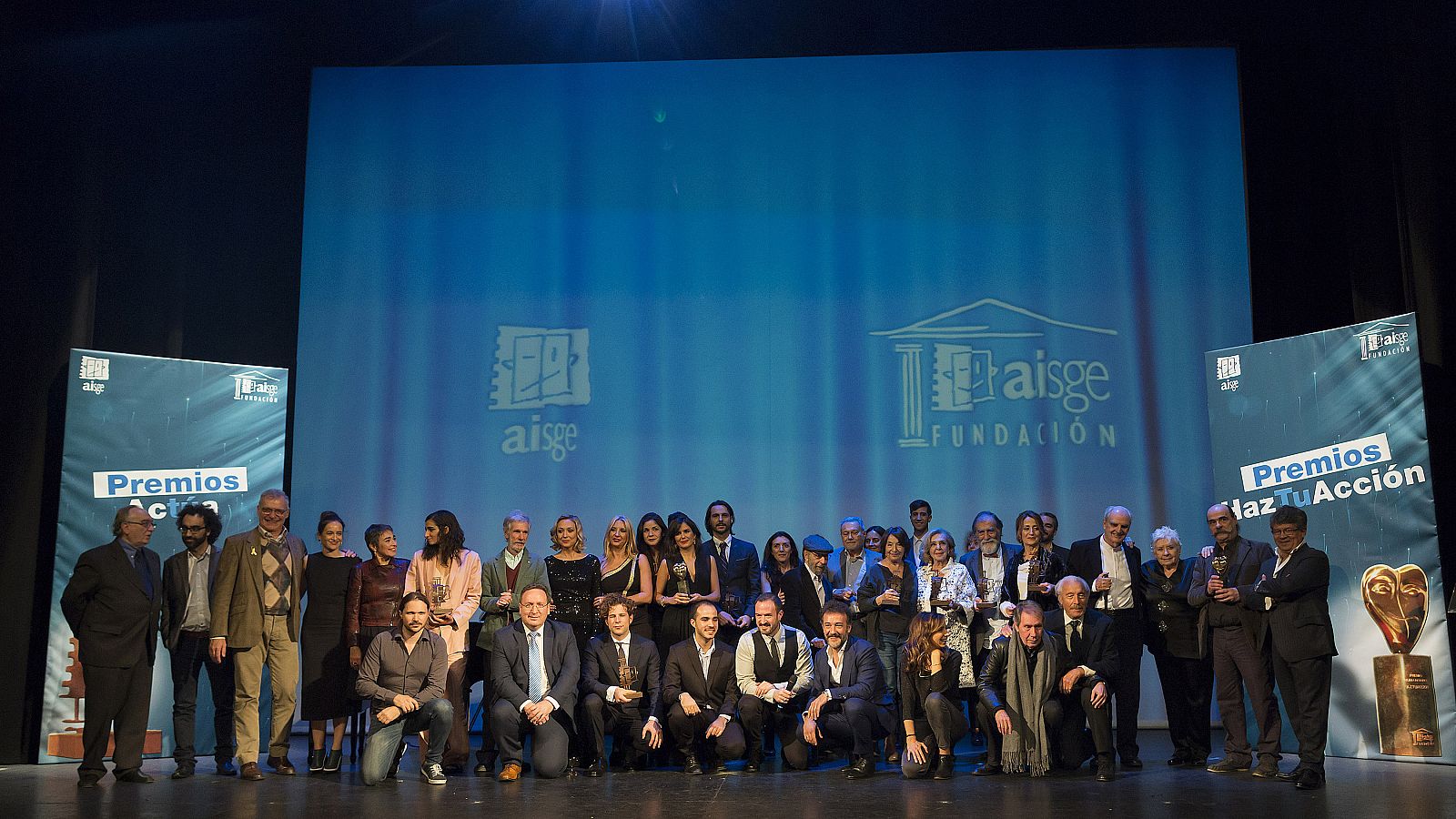 Foto familia Premios Aisge