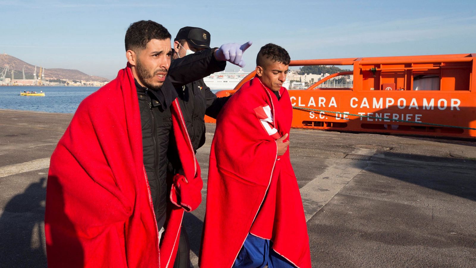 Más de medio millar de migrantes llegaron este fin de semana a las costas de Murcia