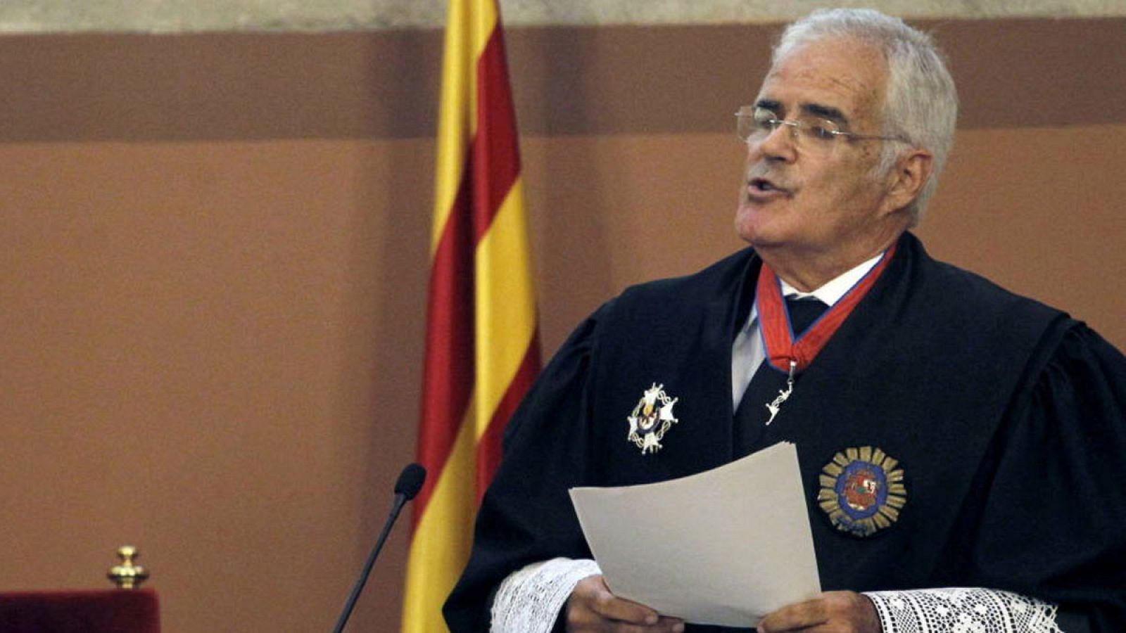 El fiscal superior de Cataluña, José María Romero de Tejada