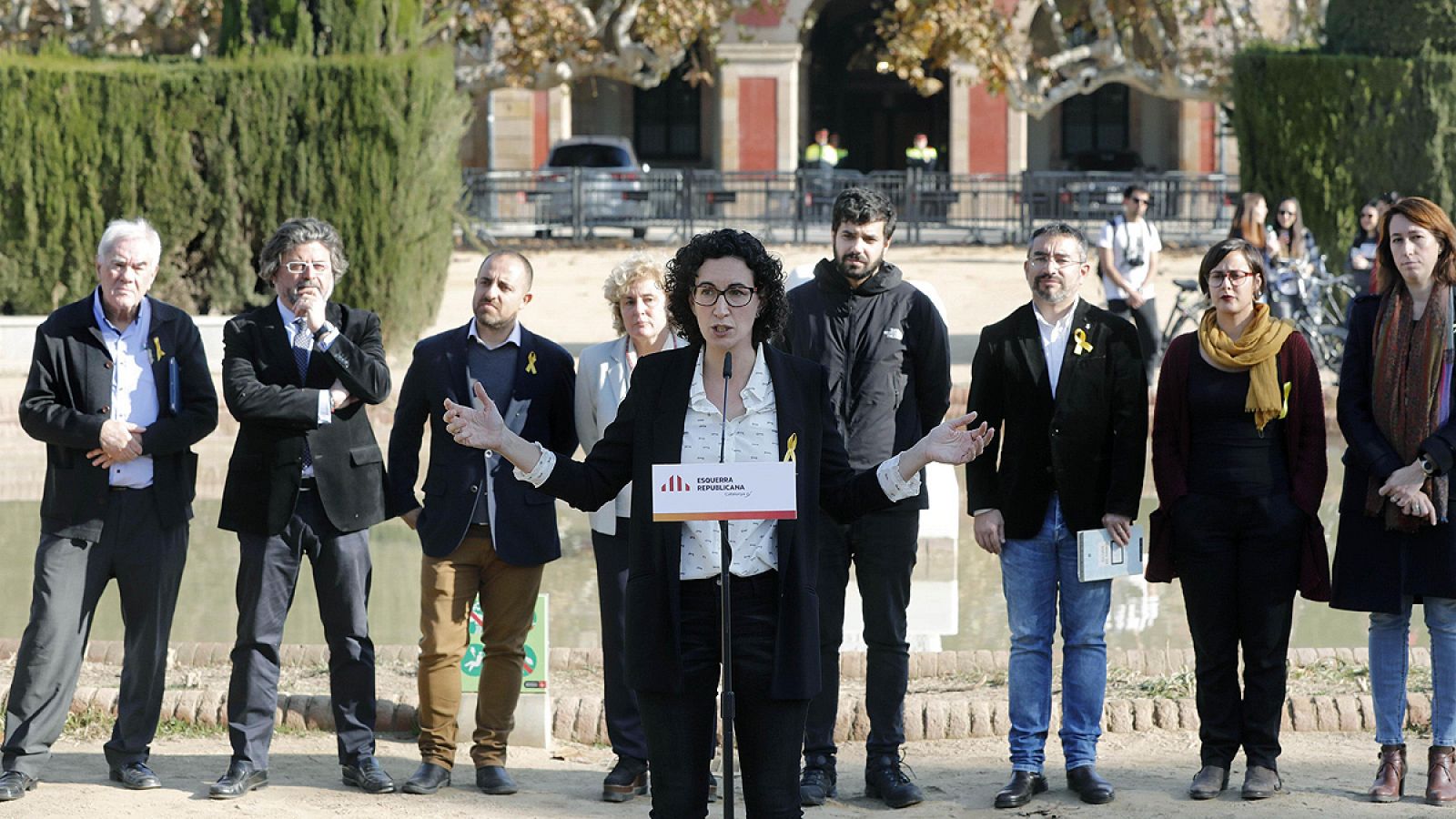 Marta Rovira presenta en Barcelona el acuerdo con distintas fuerzas independentistas para presentarse a las elecciones del 21-D