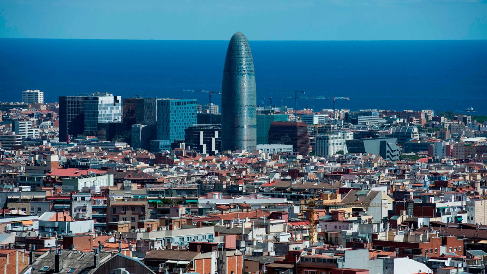 Vista panorámica de Barcelona