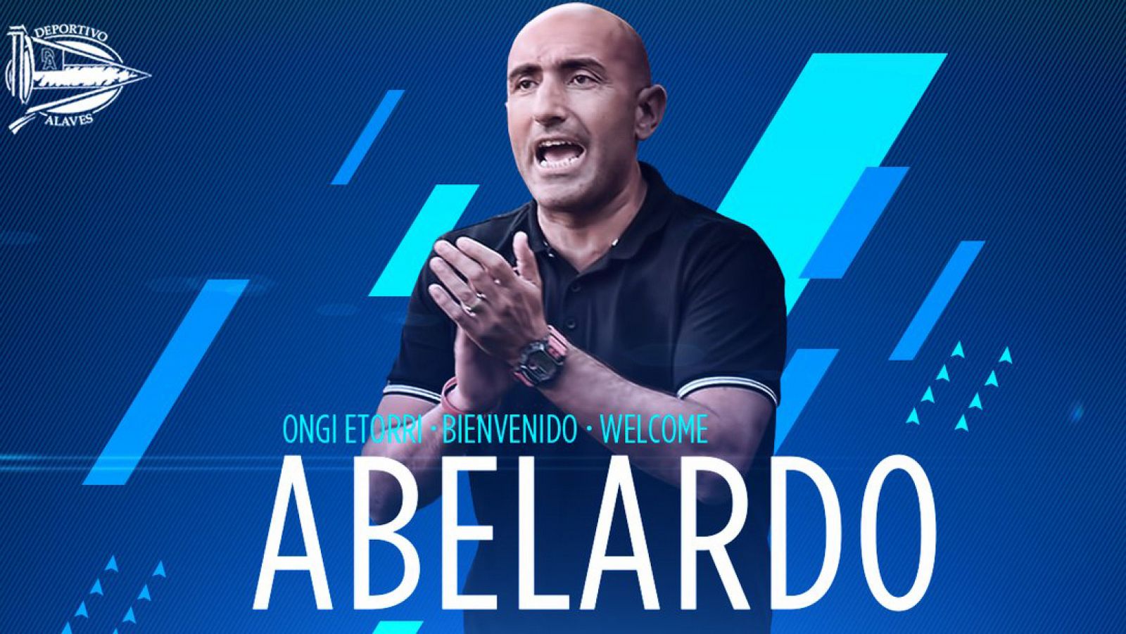 Abelardo, nuevo entrenador del Deportivo Alavés