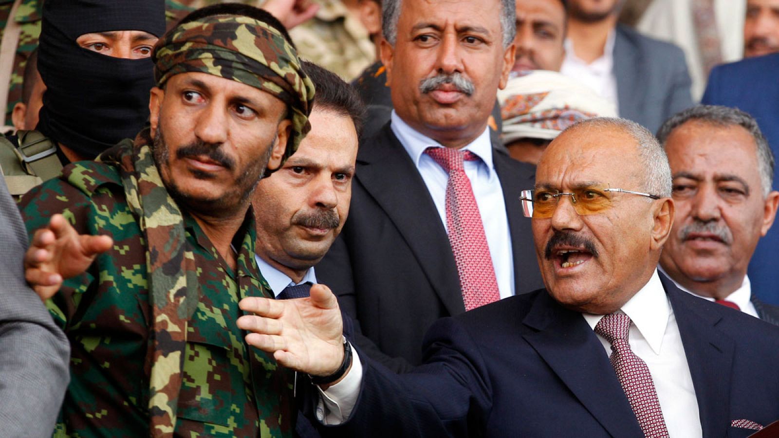 El expresidente yemení Ali Abdalá Saleh