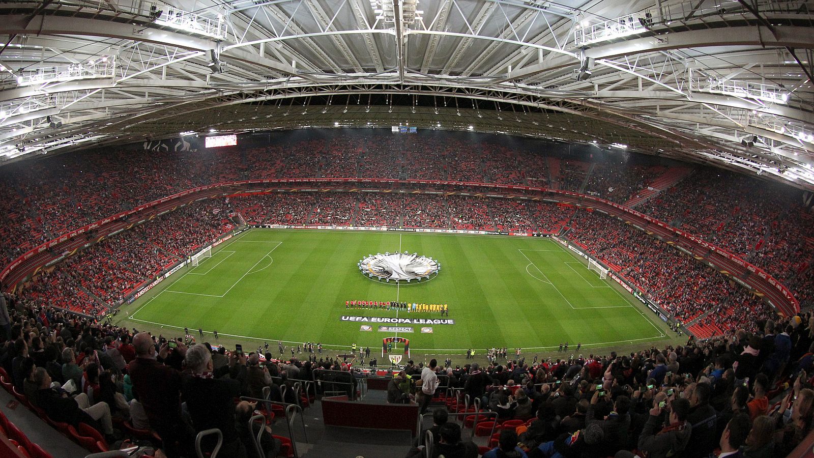 Panorámica de San Mamés, que será una de las sedes de la Eurocopa 2020.