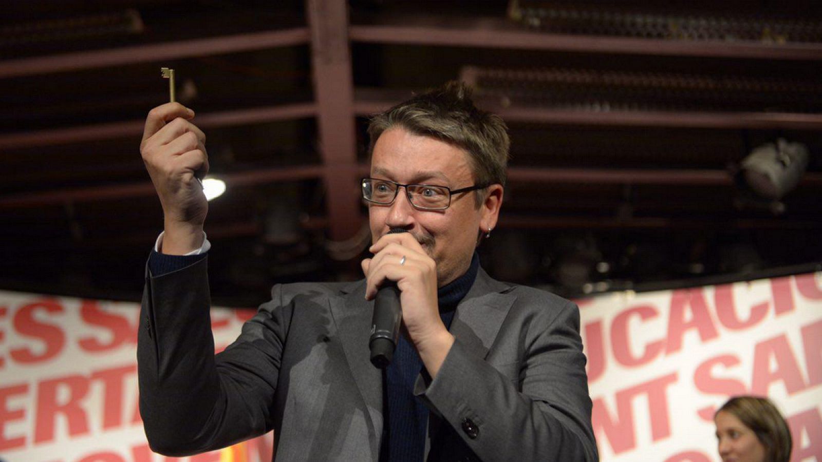 El candidato de En Comú-Podem a la Generalitat, Xavier Domènech