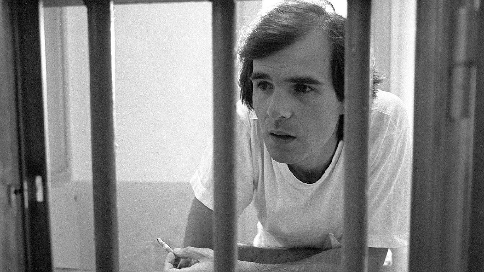 Rafael Escobedo, único condenado por el crimen de los marqueses de Urquijo, en una imagen de 1984