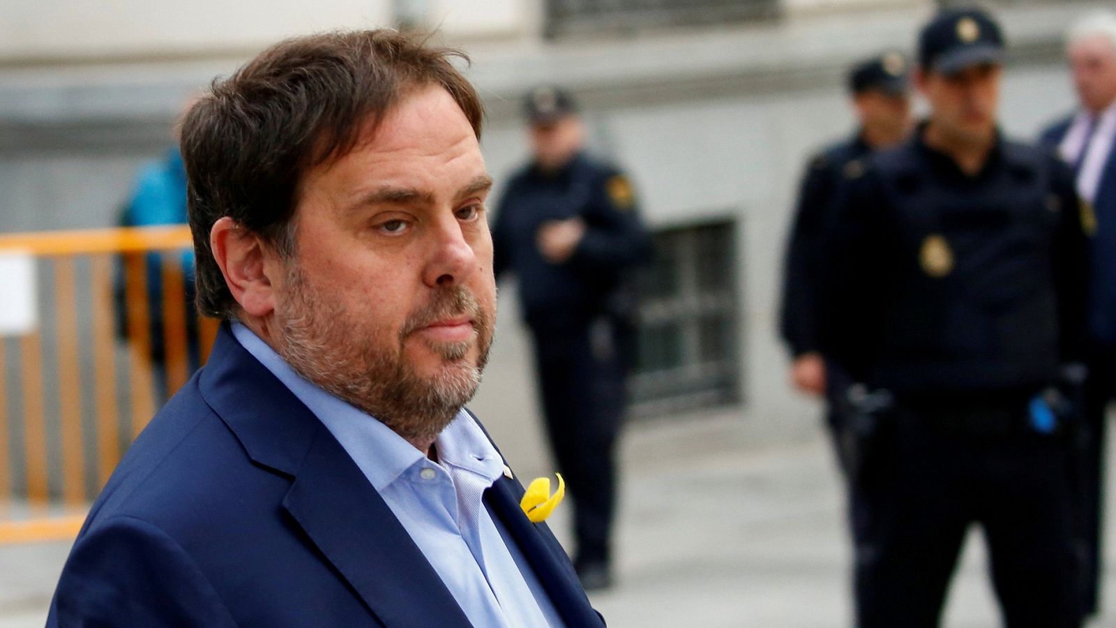 Oriol Junqueras está en prisión preventiva por su implicación en el sumario abierto por el procés hacia la declaración unilateral de independencia en Cataluña.